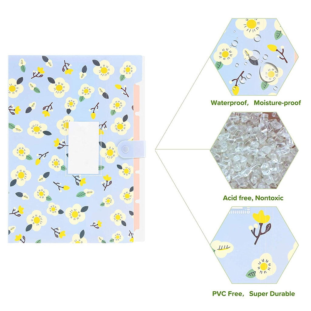 Clearance Office&Craft&Stationery under $5,organizer Expandable 8-pocket Document Sorteraccordion Plastic & Stationery