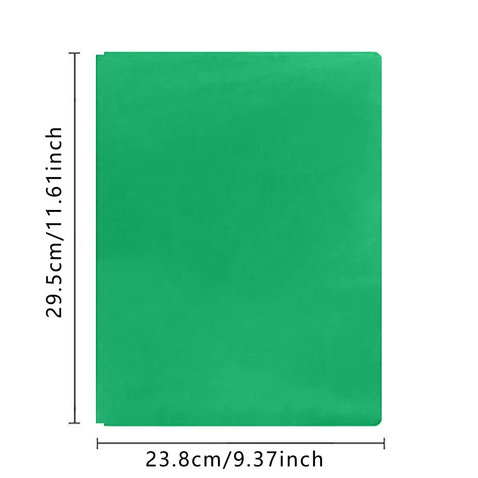 Cauoiy Heavy Duty Colorful Plastic Folders with 2 Pockets for Letter Size Paper,,Office Supplies,Presentation Folders,Teacher Supplies,Colored Folders for School,Pack of 1,Assorted Colors Random Color