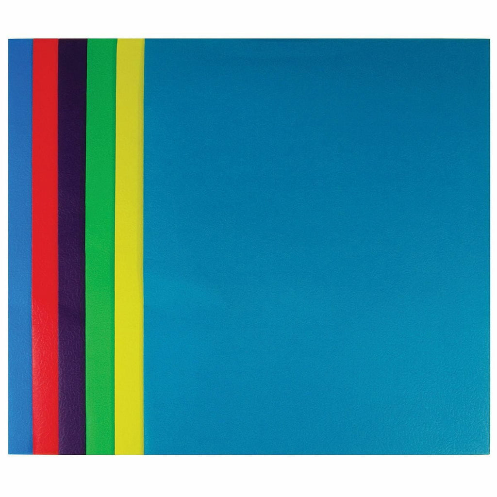 DDI 2315181 Top Flight Paper 2 Pocket Folder - Assorted Colors Case of 100