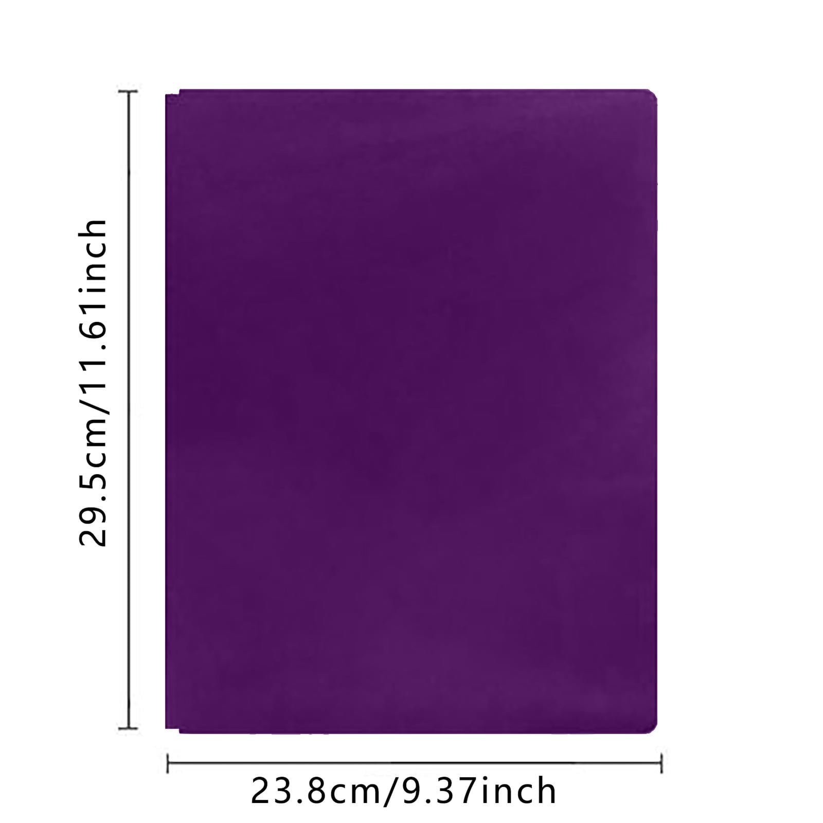 Cauoiy Heavy Duty Colorful Plastic Folders with 2 Pockets for Letter Size Paper,,Office Supplies,Presentation Folders,Teacher Supplies,Colored Folders for School,Pack of 1,Assorted Colors Random Color