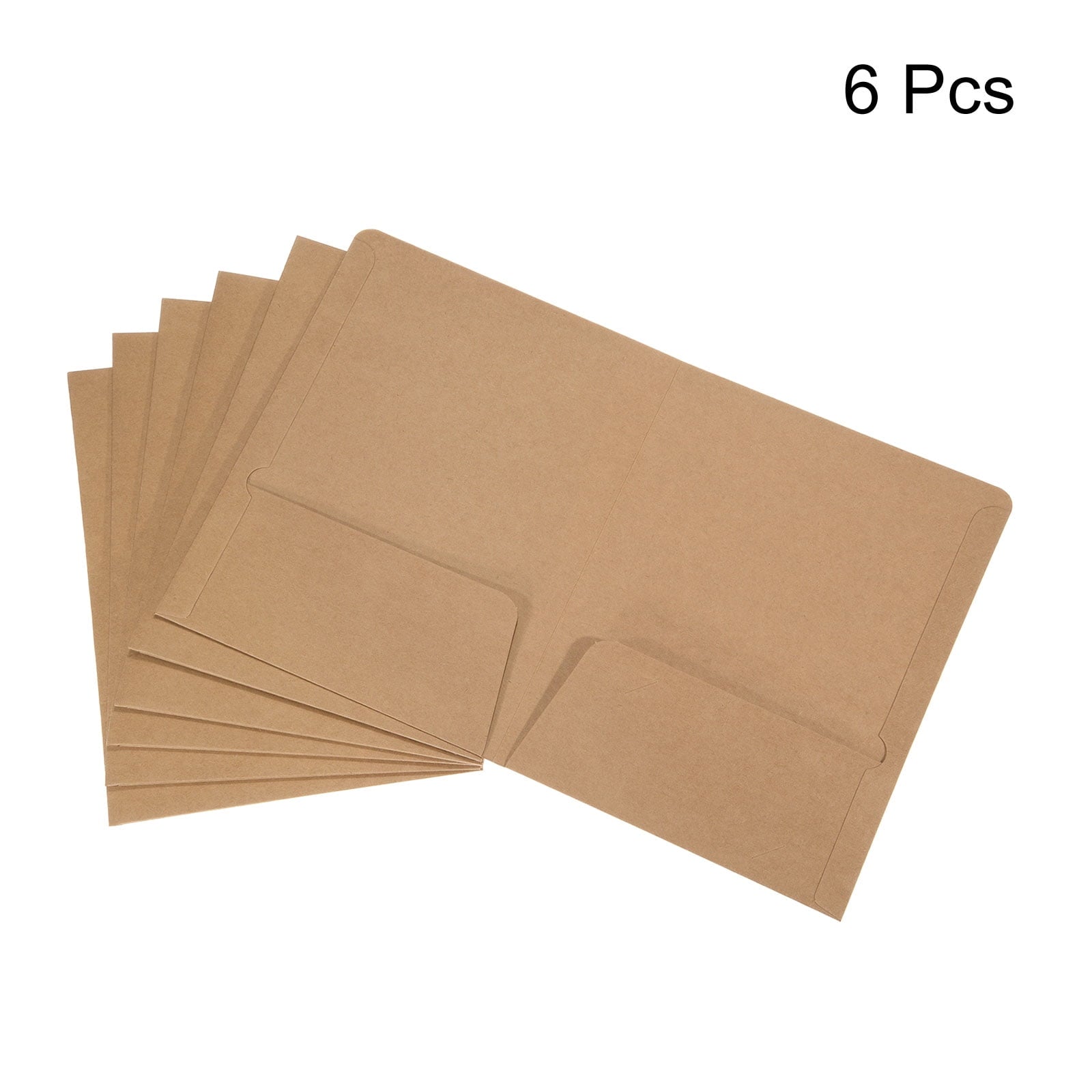 Unique Bargains Two Pocket Folders Letter Files Portfolio Storage Organizer Business 6