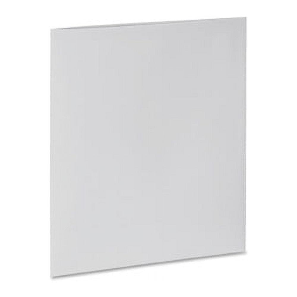 Business Source Laminated Cover 2-pocket Portfolio Letter - 8 1/2" x 11" Sheet Size - 100 Sheet Capacity - 2 Internal Pocket(s) - White - 25 / Box