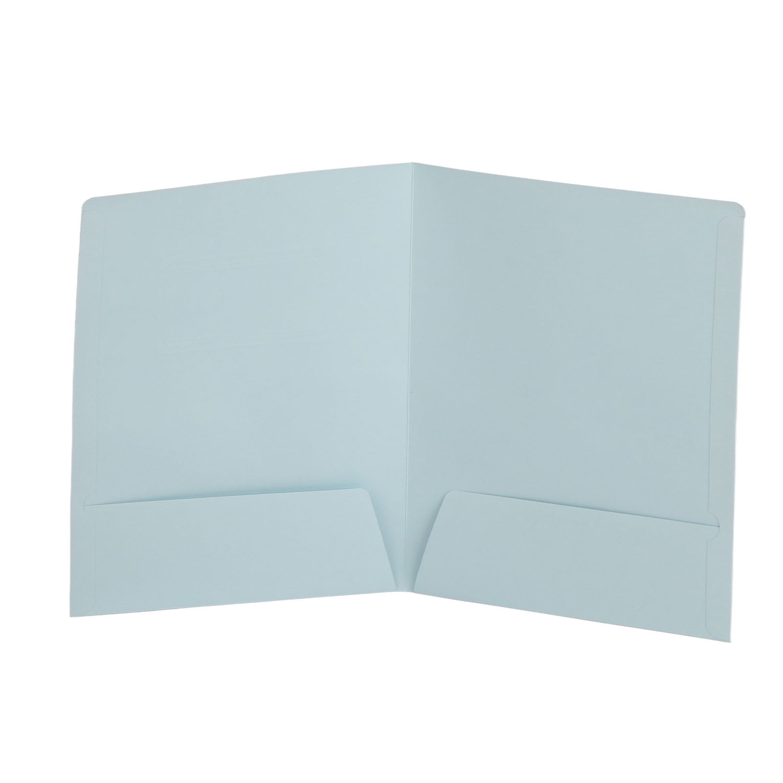 Two-Pocket Presentation Folders, Seafoam Blue, Textured Paper, Letter Size, Durable, For Business Card Holder, Perfect For Versatile Office And Home Use