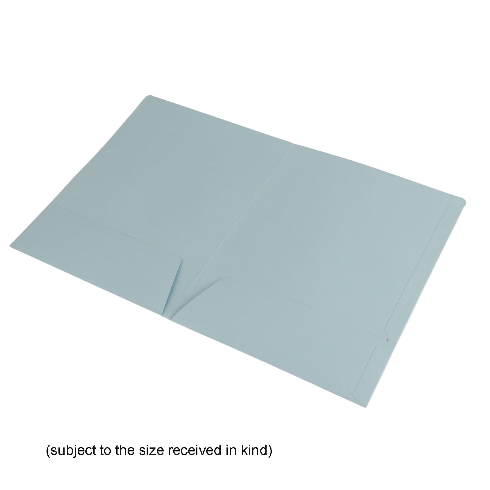 Two-Pocket Presentation Folders, Seafoam Blue, Textured Paper, Letter Size, Durable, For Business Card Holder, Perfect For Versatile Office And Home Use