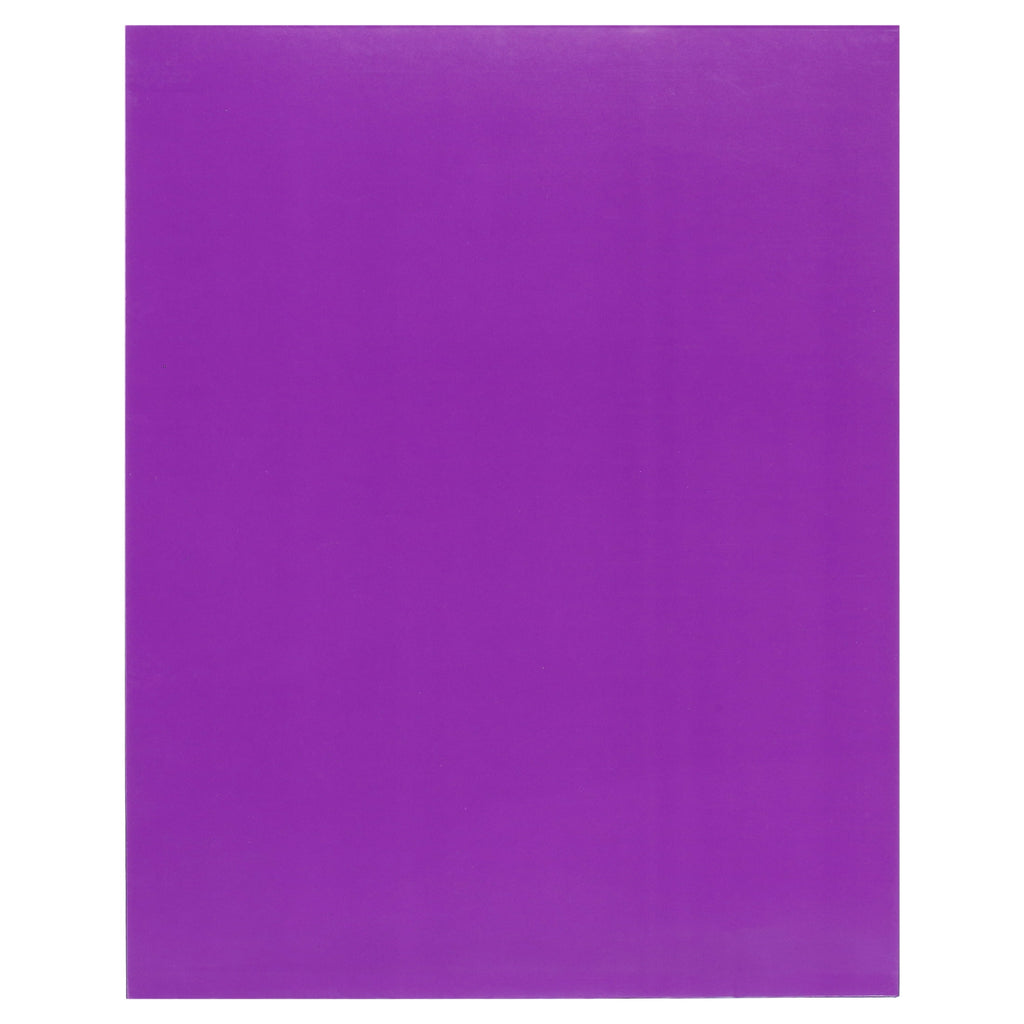 Better Office Products - Pocket folder - 2 compartments - for Letter A Size (8.5 in x 11 in) - capacity: 100 sheets - black, red, blue, purple, orange, green, yellow (pack of 25)