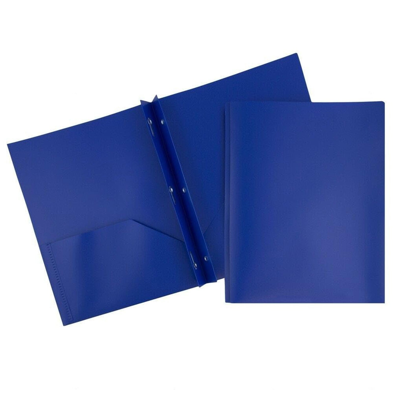 Clearance! Yxwen A4 Tadpole Folder Pp Folder 1Pc Blue Colored Plastic Folder with Pockets and Prongs (Assorted Colors 1 ) Colorful Folders with & School Folders with Fasteners