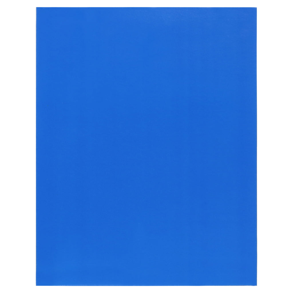 Better Office Products - Pocket folder - 2 compartments - for Letter A Size (8.5 in x 11 in) - capacity: 100 sheets - black, red, blue, purple, orange, green, yellow (pack of 25)